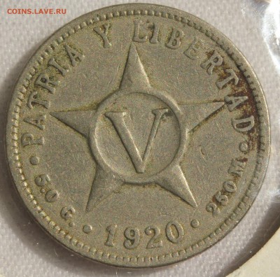 С 1 руб. СТАРАЯ КУБА 5с 1920г. В ХОЛДЕРЕ до 5.06.15г.в 22-00 - IMG_5467.JPG