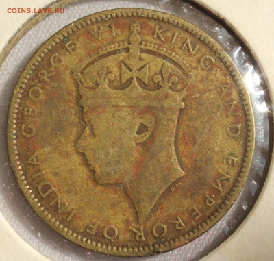 С 1 руб. БРИТ. ЯМАЙКА  1 пенни 1942г. В ХОЛДЕРЕ до 5.06.15г. - IMG_5470.JPG