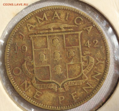 С 1 руб. БРИТ. ЯМАЙКА  1 пенни 1942г. В ХОЛДЕРЕ до 5.06.15г. - IMG_5469.JPG