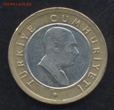 Турция 50 куруш 2005 г.  2.06.15 г. 22-00 МСК. - Турция 50 н.к.1