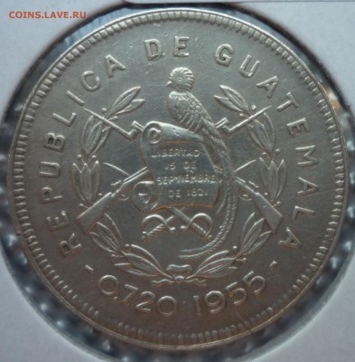 ГВАТЕМАЛА 25 центавос 1955г. до 01.06.15(20-00Мск) - P1110923.JPG