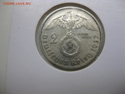 РЕЙХ,2 марки 1937G(Гинденбург)!до 2.06.2015 - IMG_5162.JPG