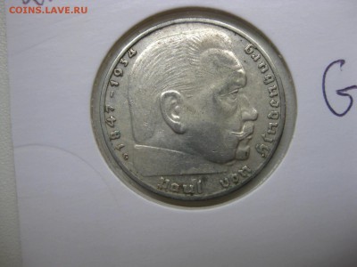 РЕЙХ,2 марки 1937G(Гинденбург)!до 2.06.2015 - IMG_5161.JPG