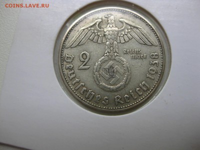 РЕЙХ,2 марки 1938B(Гинденбург)!до 2.06.2015 - IMG_5150.JPG