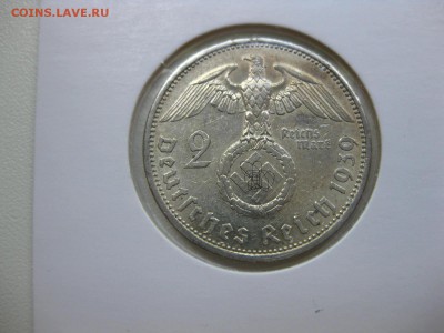 РЕЙХ,2 марки 1939А(Гинденбург)!до 2.06.2015 - IMG_5136.JPG