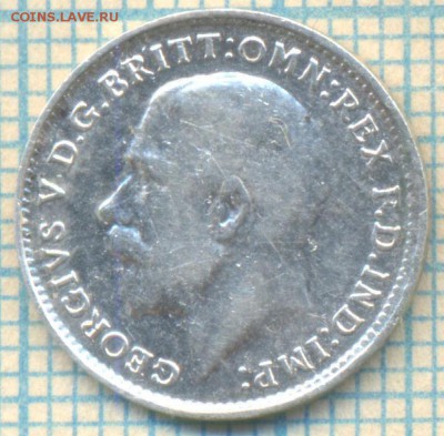 Великобритания 1916 3 пенса,до 06.06.2015г. 22.00 по Москве - 1916 3п п 
