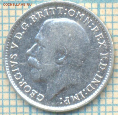 Великобритания 1917 3 пенса,до 06.06.2015г. 22.00 по Москве - 1917 3п п 