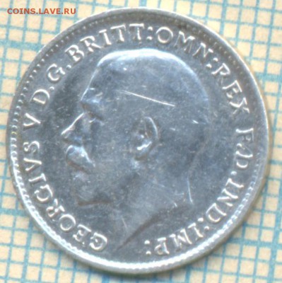 Великобритания 1919 3 пенса,до06.06.2015г. 22.00 по Москве - 1919 3п п 