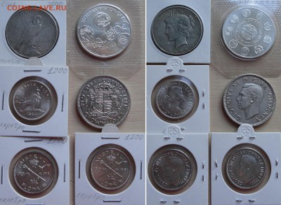 Июньская распродажа иностранных монет и монет РФ - silver-coins-02