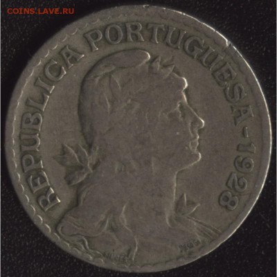 Португалия 1 эскудо 1928 до 22:00мск 05.06.15 - portugaliya-1-eskudo-1928-goda (1)