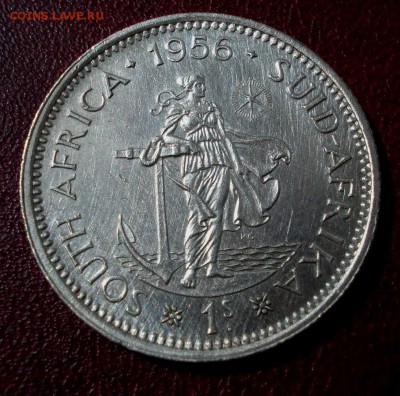 Британская Южная Африка 1 шиллинг 1956 Елизавета II - 4.JPG