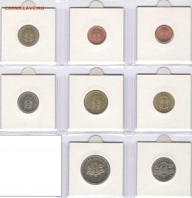 ЛАТВИЯ НАБОР 2008-2009гг., до 05.06.15г., 22.00 мск. - Латвия набор 1а