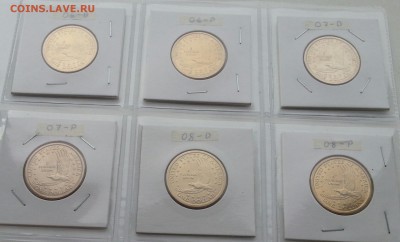 США Доллары Сакагавея 32 монеты дворы P,D. до 06.06 22.00мск - 3
