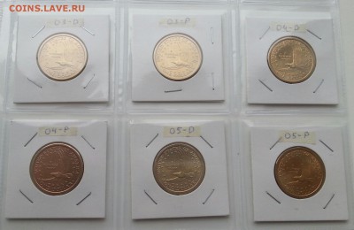 США Доллары Сакагавея 32 монеты дворы P,D. до 06.06 22.00мск - 2