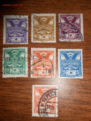 Чехословакия, 1919 год, серия Почтовый голубь, до 07.06.2015 - DSCN8558.JPG
