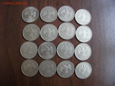 2 рубля 1999 г.-16 шт СПМД; 1 рубль 99 г.-6 шт СПМД и 14 ММД - DSCF2714.JPG