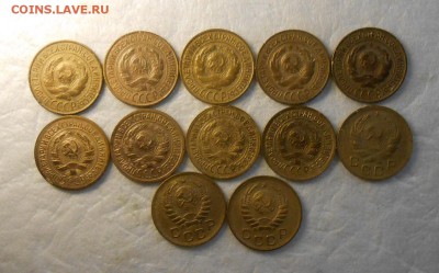 копейки раннего СССР 12 штук. - DSCN9496_cr