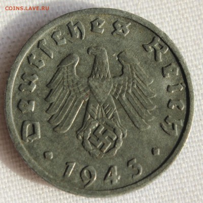 С 1 руб. ГЕРМАНИЯ 1 пфенниг 1943г. "B" до 8.06.15г.в 22-00 - IMG_5373.JPG