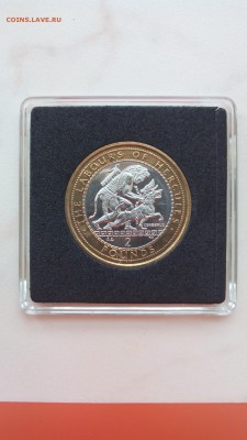 RRR 6 монет по 2 фунта.12 Подвигов Геракла. Тираж 7500. - h