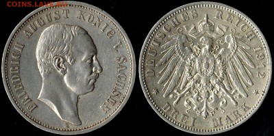 3 марки 1912 Саксония до 05.06.15 22.00 мск - Панорама8
