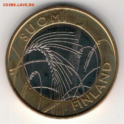 Финляндия 5 евро 2011 Северное Саво 08.06 в 22.00мск (8618) - 4-финА