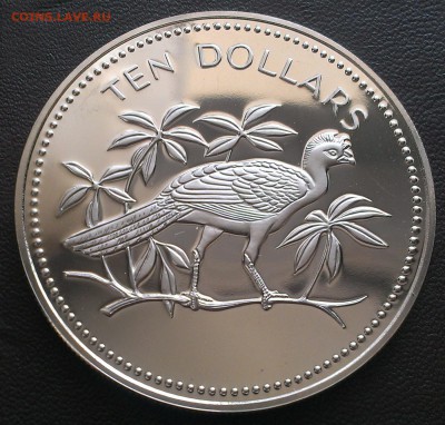 С 1 руб. Белиз 10$ 1976 ПТИЦА пруф - IMAG1745
