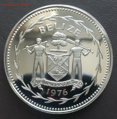 С 1 руб. Белиз 10$ 1976 ПТИЦА пруф - IMAG1746