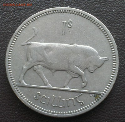 С 1 руб. Ирландия 1 шиллинг 1962 - IMAG1763