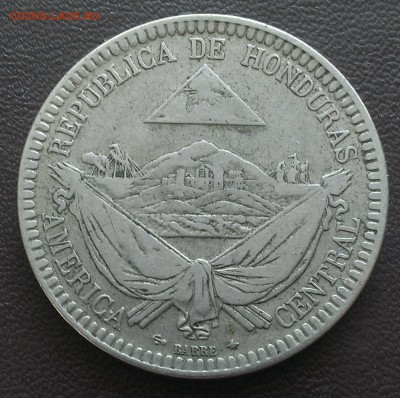 С 1 руб. Гондурас 1 реал 1870 - IMAG1776