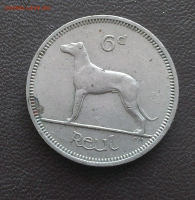 С 1 руб. Ирландия 6 пенсов 1967 - IMAG1781