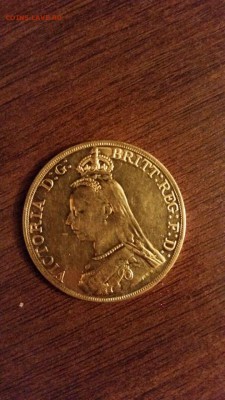 Золотая монета 1887г - IMG-20150601-WA0015