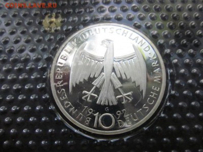 1992 ФРГ, 10 М, пруф, серебро, до 08.06 в 22-15 мск - IMG_0773.JPG