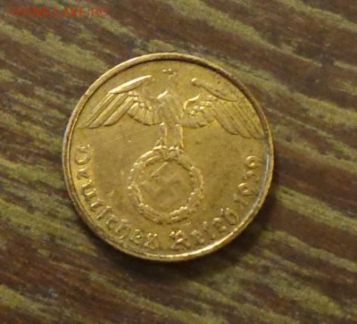 ГЕРМАНИЯ - 5 рейхспфеннигов 1939 до 9.06, 22.00 - Германия 5 рейхспфеннигов 1939-1