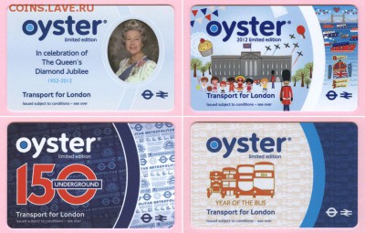 Электронная карта "ПОДОРОЖНИК" (Санкт -Петербург). - GB-01-302 - GB London Oyster LE свод