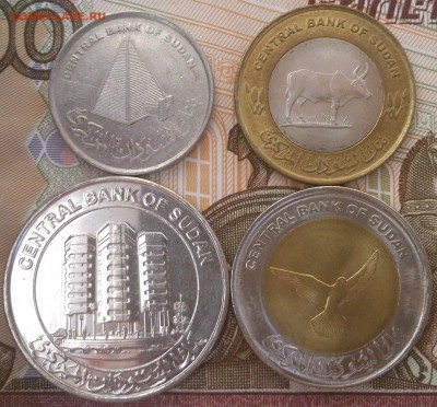 Северный Судан набор 4 монеты  05.06.15 до 22.00мск - 2