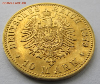 10 марок 1879 г. - 4