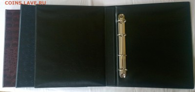 папка 230х265х40 на кольцах, ПВХ (без листов) - фикс - папка тонк разворот