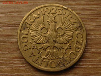 Польша 5 грошей 1923 латунь до 08.06.15 в 21.00 М - IMG_5143