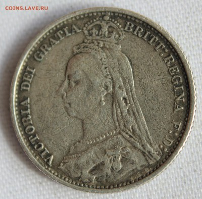 С 1 руб. БРИТАНИЯ 6 пенсов  1887г.ВИКТОРИЯ  до 11.06.15г. - IMG_5896.JPG
