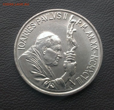 С 1 руб. Ватикан 100 лир 1998 - IMAG1820