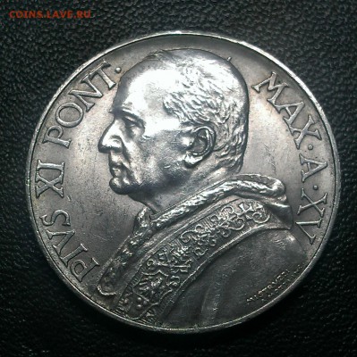 С 1 руб. Ватикан 10 лир 1936 - IMAG1800