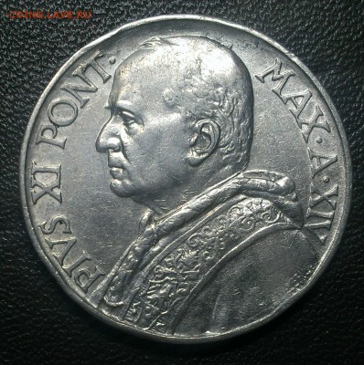 С 1 руб. Ватикан 10 лир 1935 - IMAG1796
