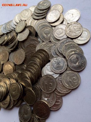 50 копеек СССР 1991г. "Л" 150 штук. Мешковые. До 8 июня в 22 - 2
