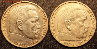 5 рейхсмарок 1938(D) и 1936 (F) до 12.06 - 22.30 мск (Блиц) - 1.JPG