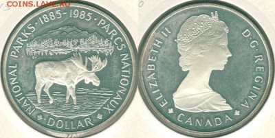 Канада, доллар 1985, с 200! - до 22-00мск 09.06 - can-1d1985