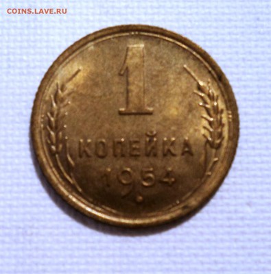 А28 1 копейка 1954 аUNC до 9.06.15 в 22.15 мск - DSC02318.JPG