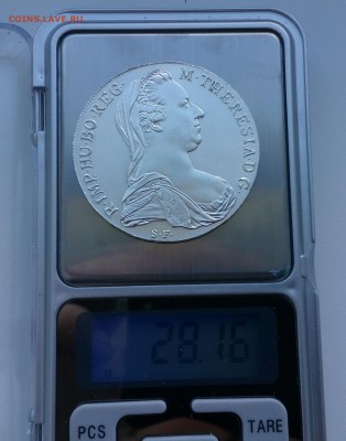 Австрия 1 талер 1780 год Мария Терезия до09.06.в22-00по МСК - IMG_20150607_110129