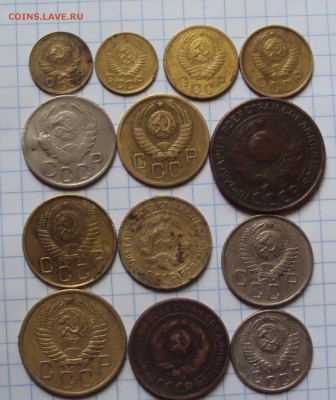 лот монет до 1961-1 2,3,5,15,20 коп.13 штук до12.06.22ч00мин - DSC06188.JPG