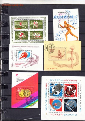 марки СССР спорт 239м+15бл - 2г