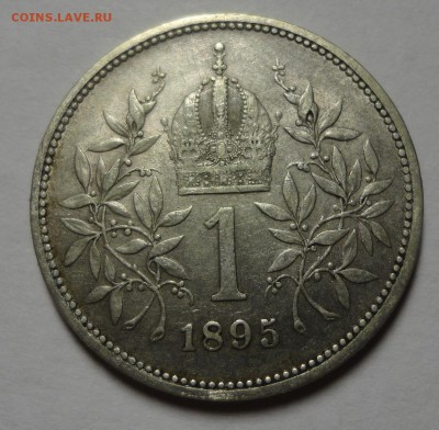 Австро-Венгрия 1 крона 1895 хорошая до 11.06 - DSC00078.JPG